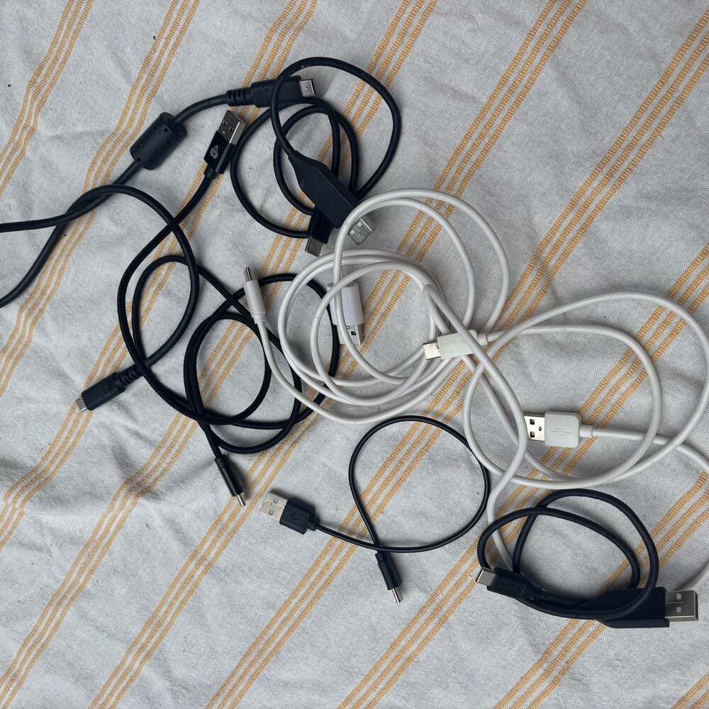 Set of 7 USB-C Cables